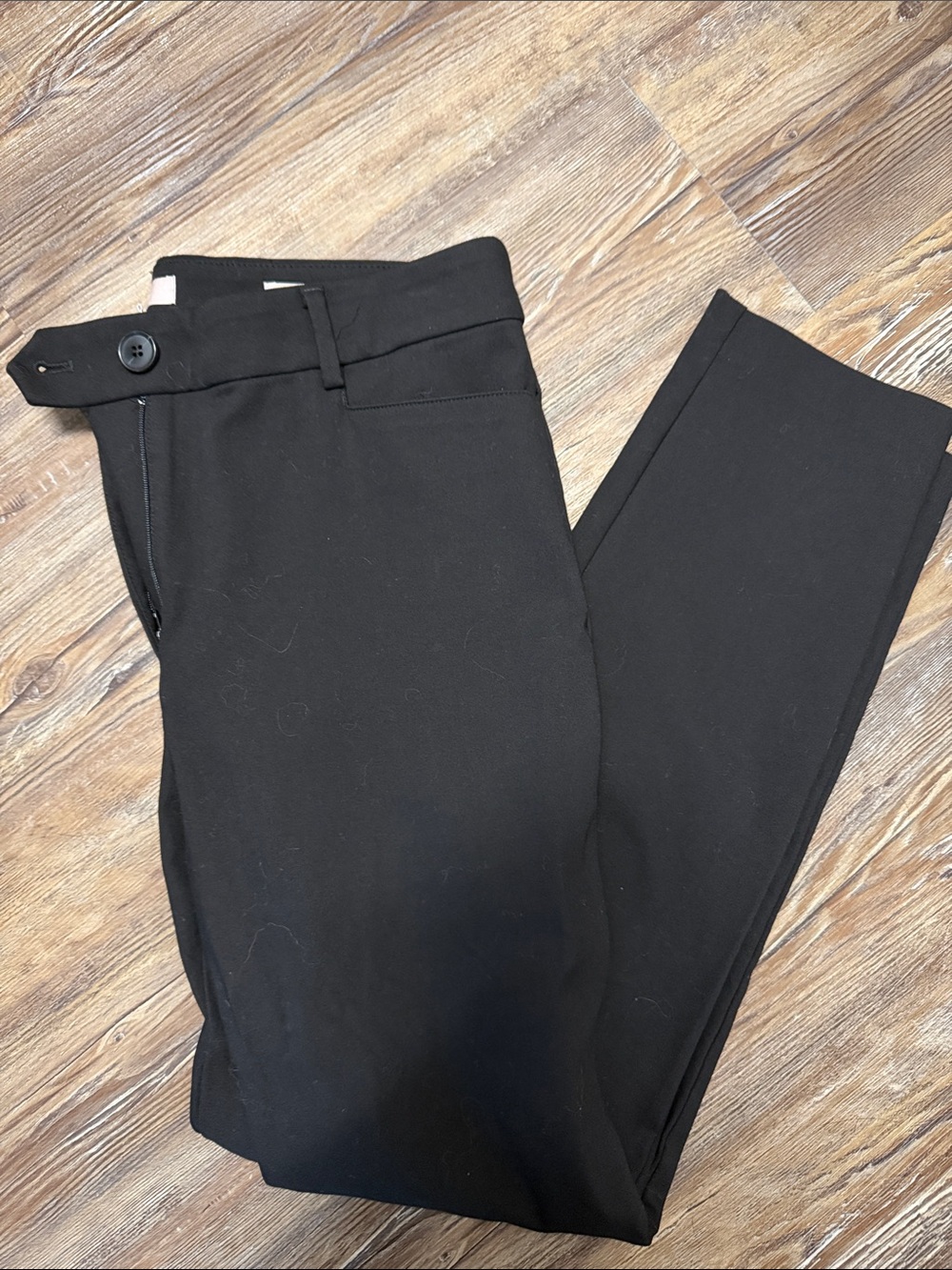 LOFT Men's Black Dress Pants - Slim Fit